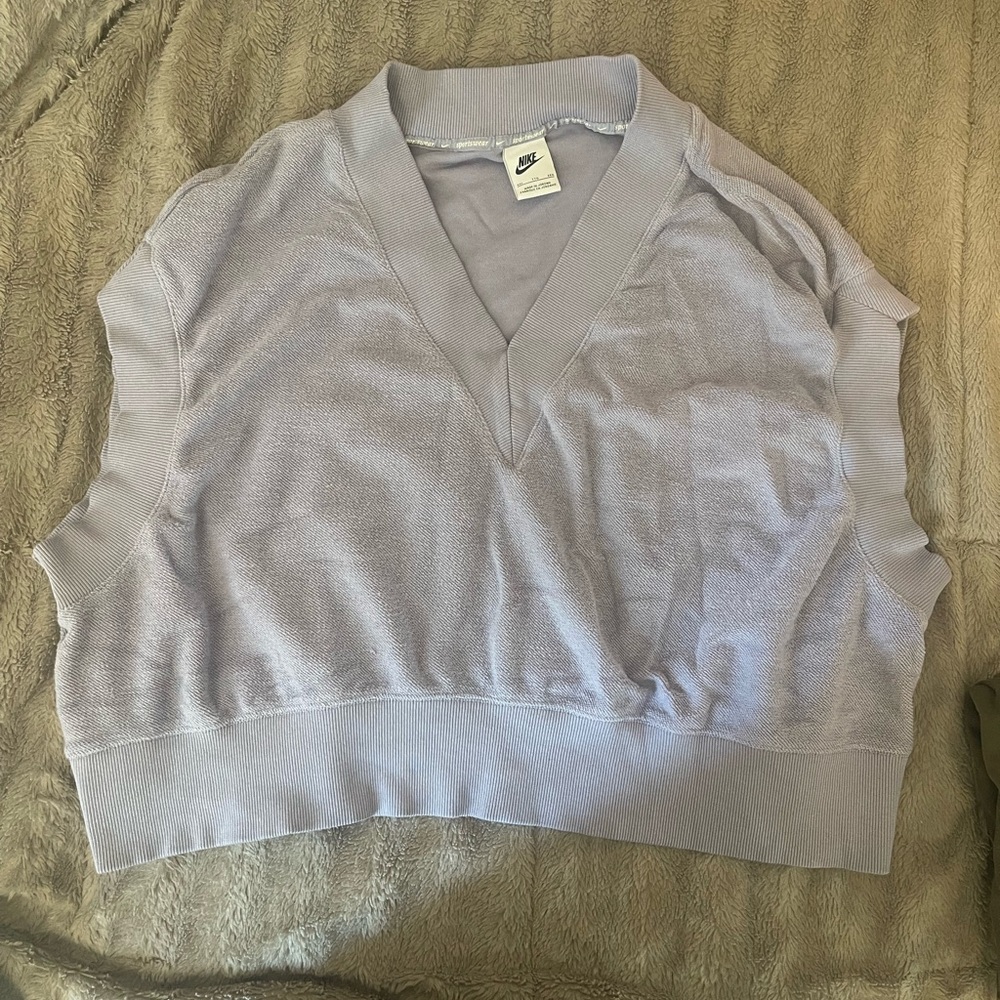 Nike Light lavender Sleeveless V-Neck Top